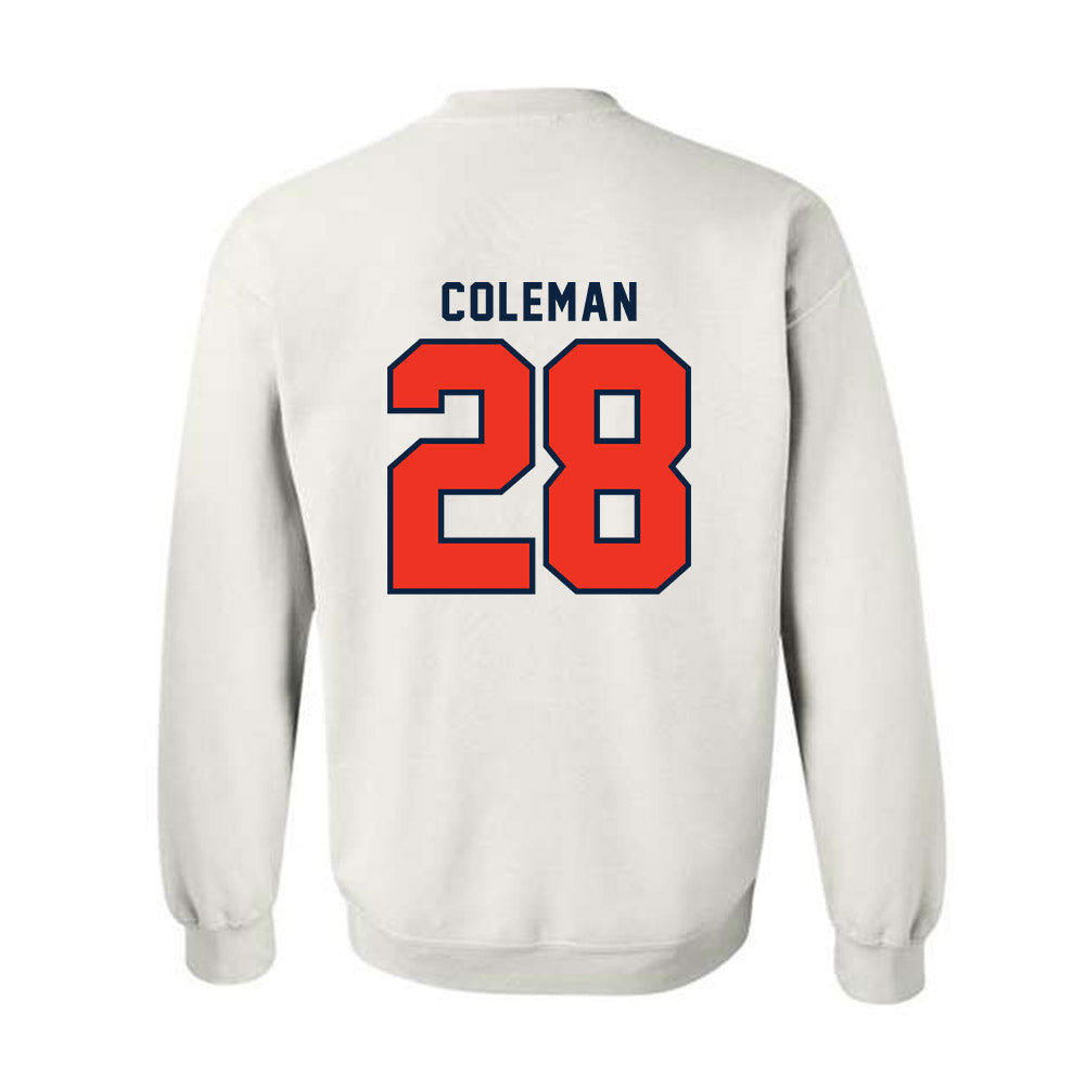 Syracuse - NCAA Football : Malachi Coleman - Classic Shersey Crewneck Sweatshirt-1