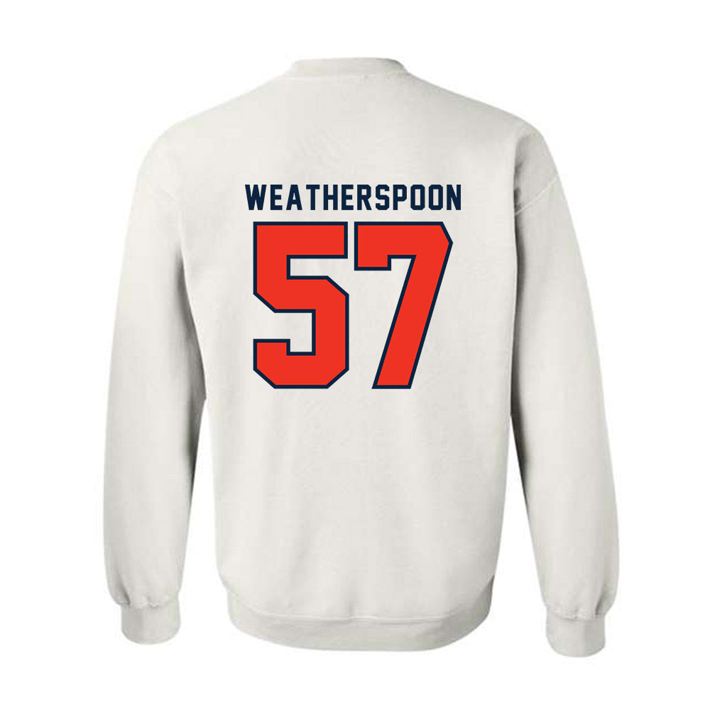 Syracuse - NCAA Football : Dametrius Weatherspoon - Classic Shersey Crewneck Sweatshirt-1
