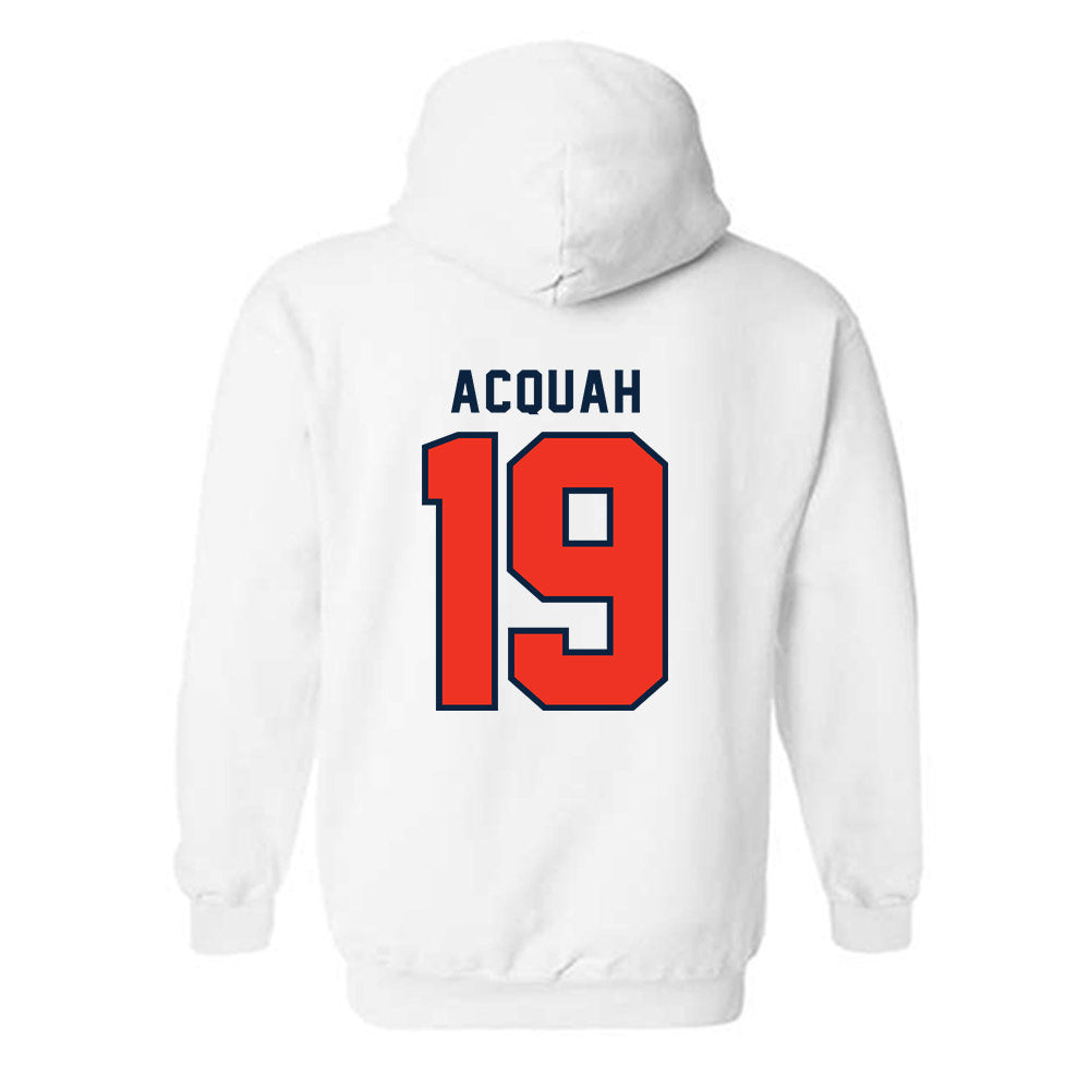 Syracuse - NCAA Men's Soccer : Michael Acquah - Classic Shersey Hooded Sweatshirt-1