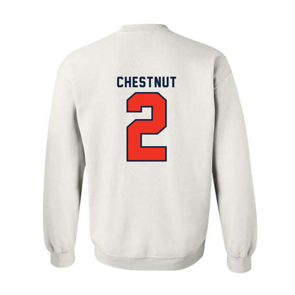 Syracuse - NCAA Football : Duce Chestnut - Classic Shersey Crewneck Sweatshirt-1