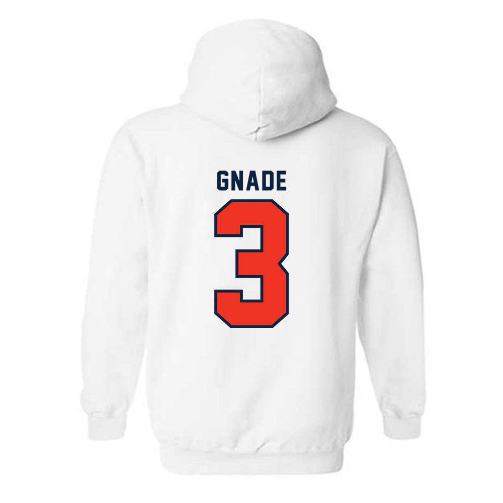Syracuse - NCAA Women's Ice Hockey : Emma Gnade - Classic Shersey Hooded Sweatshirt-1