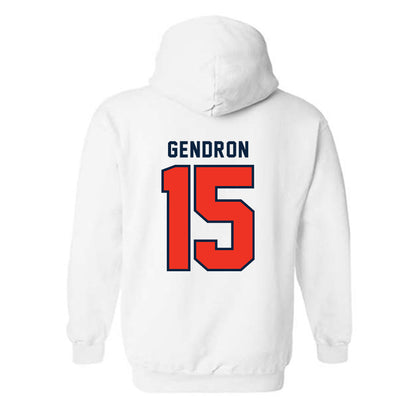 Syracuse - NCAA Women's Ice Hockey : Sami Gendron - Classic Shersey Hooded Sweatshirt-1