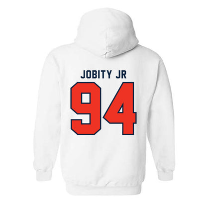 Syracuse - NCAA Football : Kevin Jobity Jr - Classic Shersey Hooded Sweatshirt