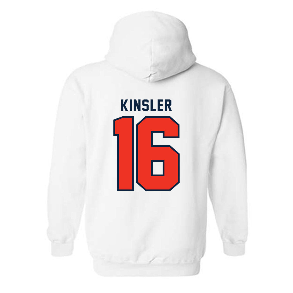 Syracuse - NCAA Women's Ice Hockey : Jackson Kinsler - Classic Shersey Hooded Sweatshirt-1