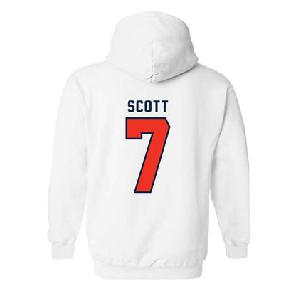 Syracuse - NCAA Men's Soccer : Nathan Scott - Classic Shersey Hooded Sweatshirt-1