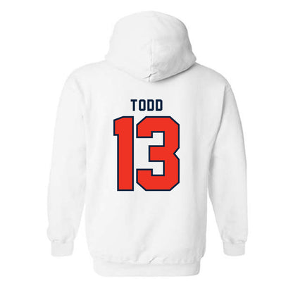 Syracuse - NCAA Women's Ice Hockey : Mik Todd - Classic Shersey Hooded Sweatshirt-1