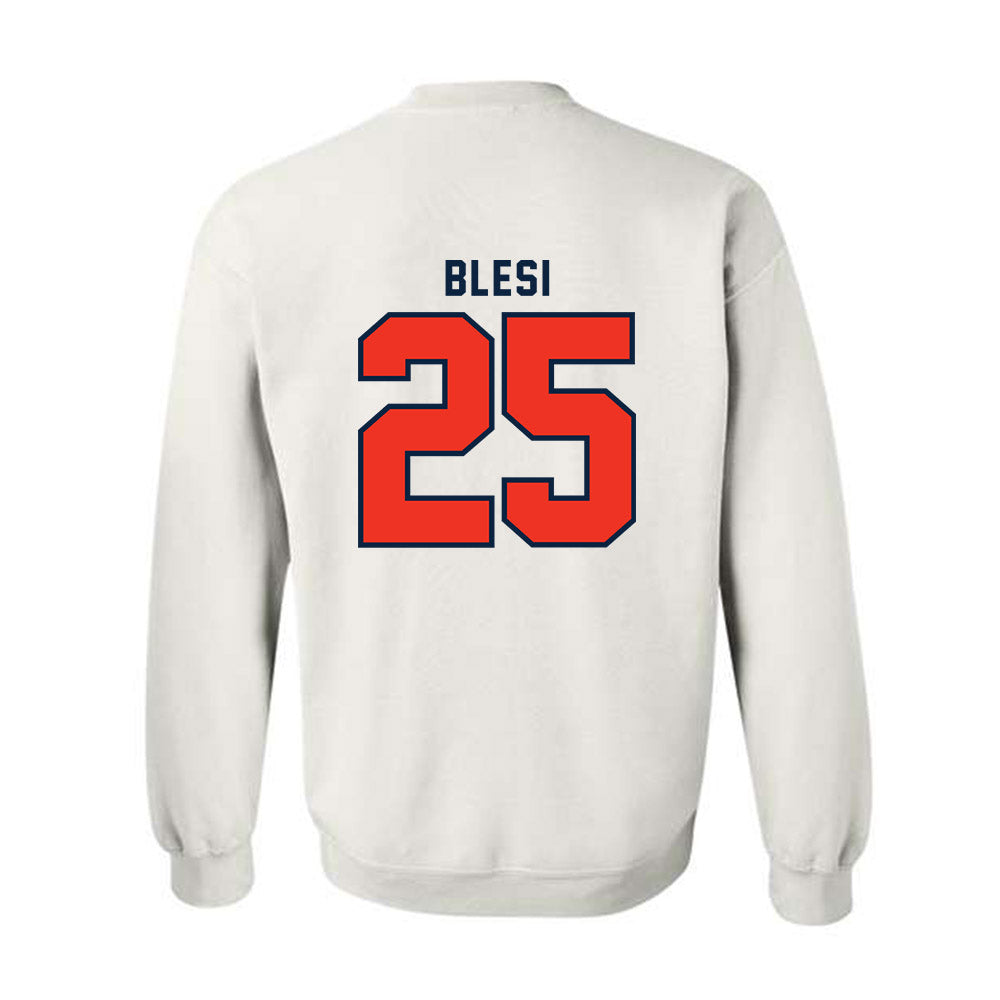 Syracuse - NCAA Women's Lacrosse : Ella Blesi - Classic Shersey Crewneck Sweatshirt-1
