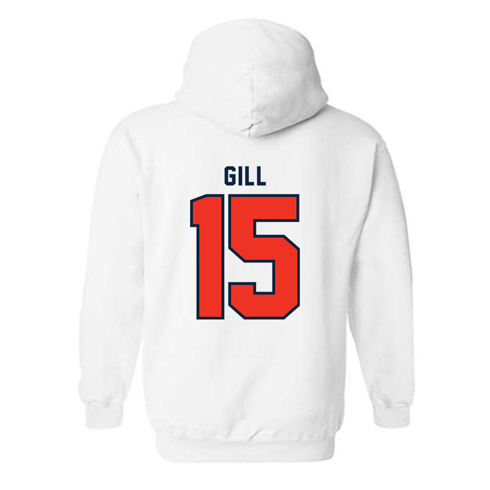 Syracuse - NCAA Football : Darrell Gill - Classic Shersey Hooded Sweatshirt-1