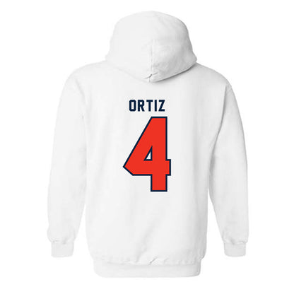 Syracuse - NCAA Women's Volleyball : Emma Ortiz - Classic Shersey Hooded Sweatshirt-1