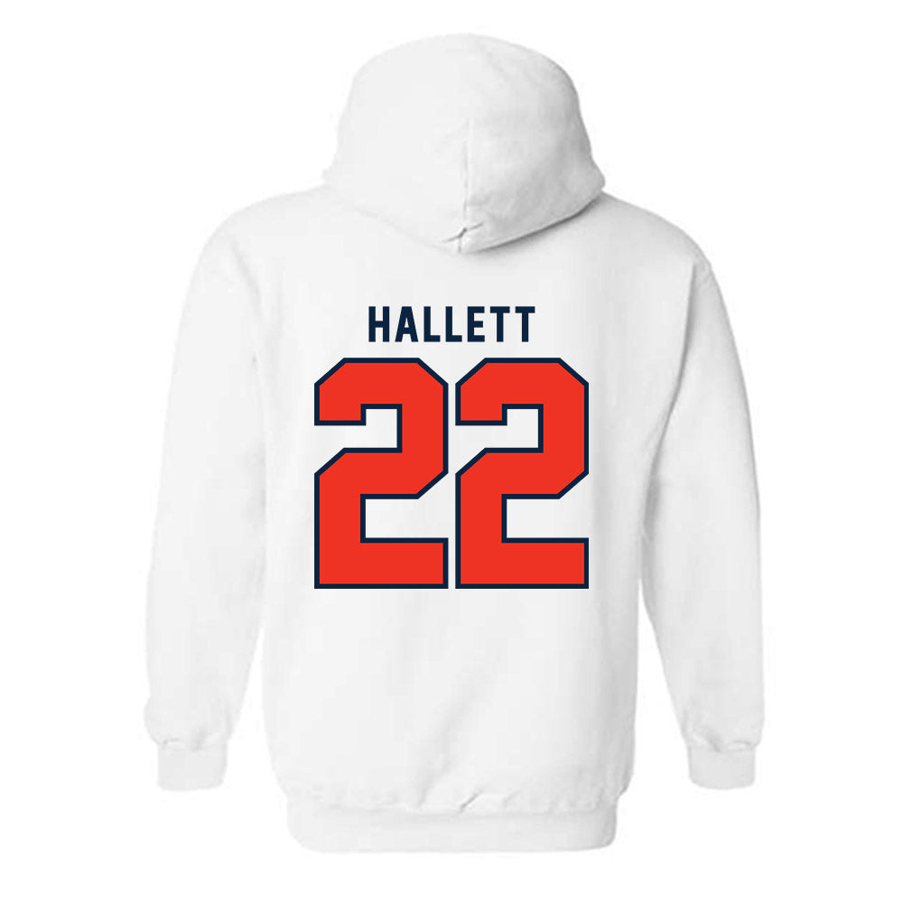 Syracuse - NCAA Women's Ice Hockey : Charlotte Hallett - Classic Shersey Hooded Sweatshirt-1