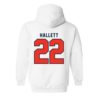 Syracuse - NCAA Women's Ice Hockey : Charlotte Hallett - Classic Shersey Hooded Sweatshirt-1