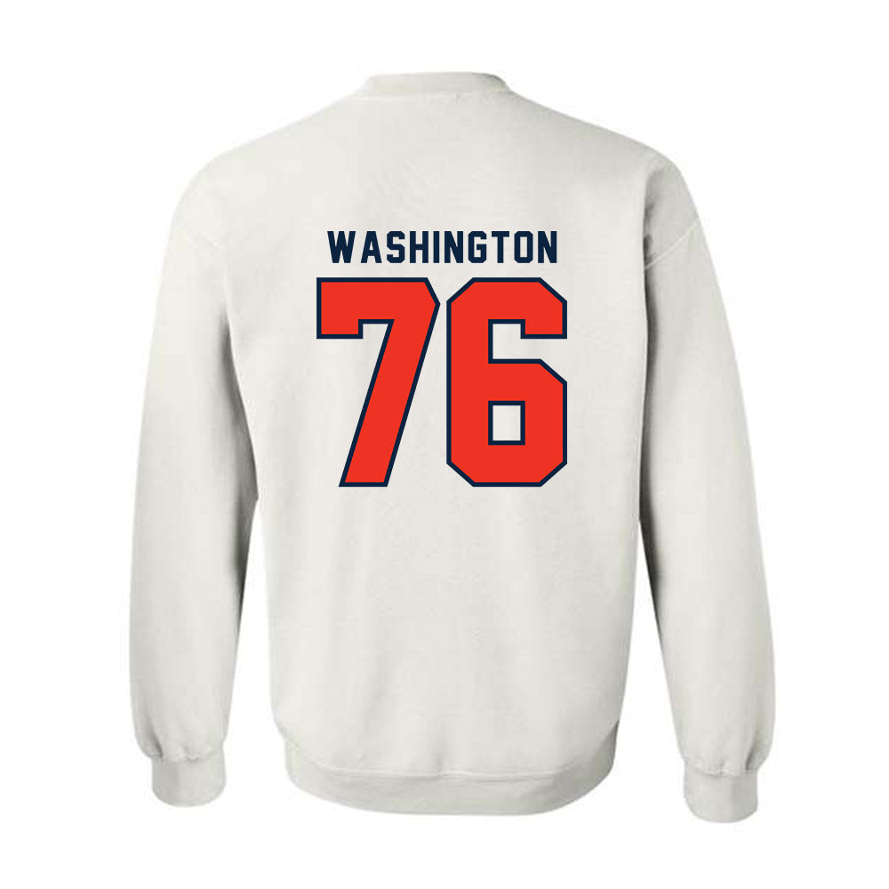 Syracuse - NCAA Football : Byron Washington - Classic Shersey Crewneck Sweatshirt-1