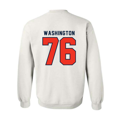 Syracuse - NCAA Football : Byron Washington - Classic Shersey Crewneck Sweatshirt-1