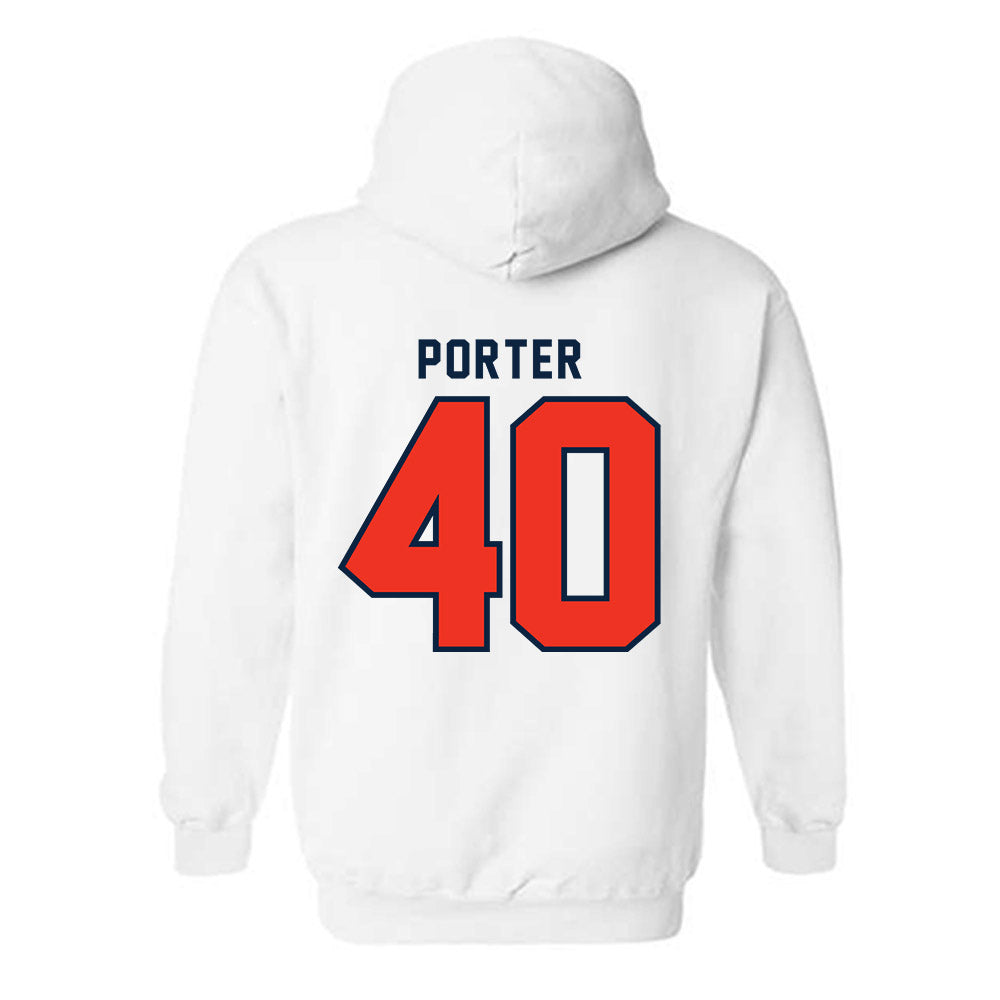 Syracuse - NCAA Football : Tommy Porter - Classic Shersey Hooded Sweatshirt