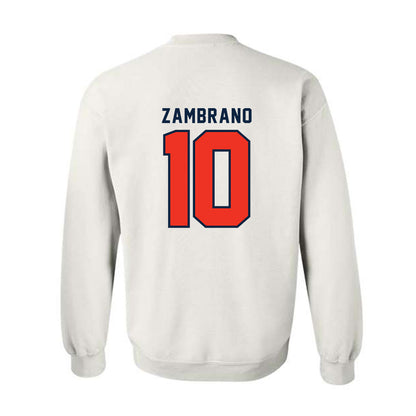 Syracuse - NCAA Men's Soccer : Carlos Zambrano - Classic Shersey Crewneck Sweatshirt-1