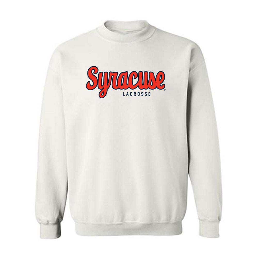 Syracuse - NCAA Women's Lacrosse : Kaci Benoit - Classic Shersey Crewneck Sweatshirt-0