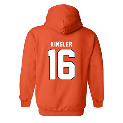 Syracuse - NCAA Women's Ice Hockey : Jackson Kinsler - Classic Shersey Hooded Sweatshirt-1