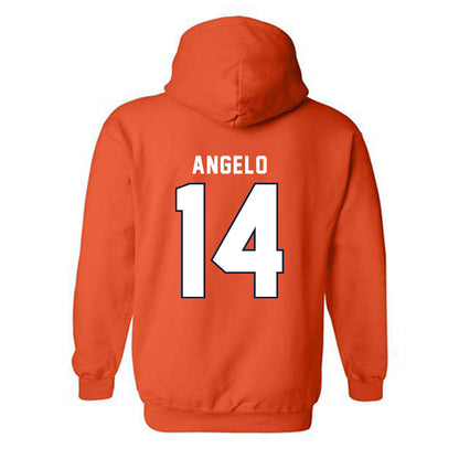 Syracuse - NCAA Men's Lacrosse : Drew Angelo - Classic Shersey Hooded Sweatshirt-1