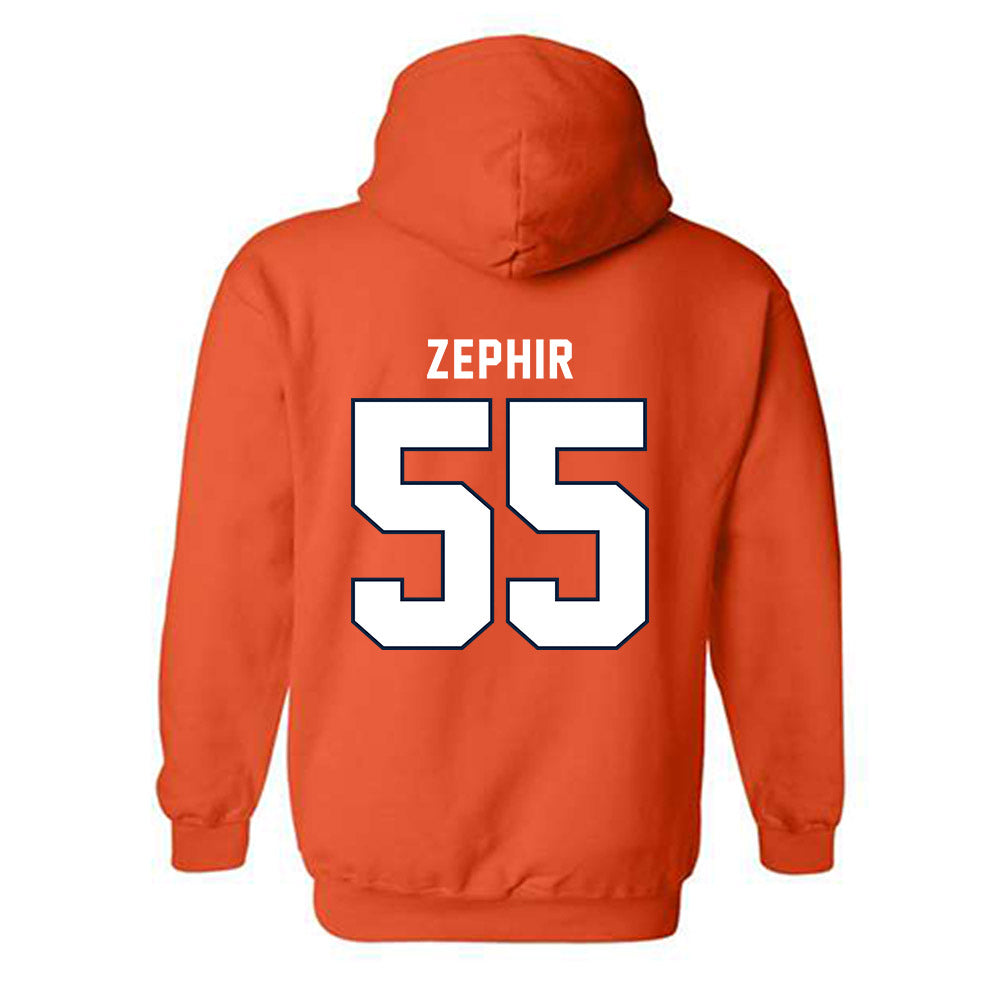 Syracuse - NCAA Men's Basketball : Bryce Zephir - Classic Shersey Hooded Sweatshirt-1