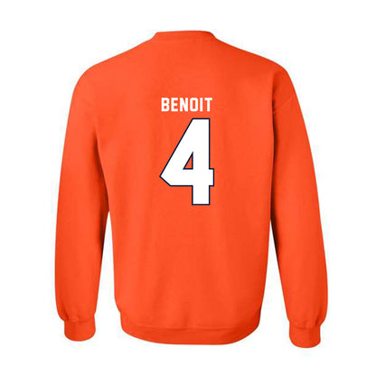 Syracuse - NCAA Women's Lacrosse : Kaci Benoit - Classic Shersey Crewneck Sweatshirt-1