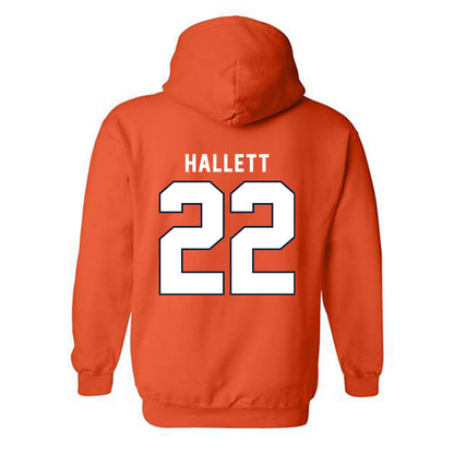 Syracuse - NCAA Women's Ice Hockey : Charlotte Hallett - Classic Shersey Hooded Sweatshirt-1
