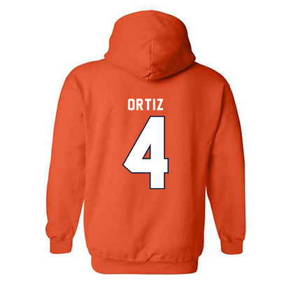 Syracuse - NCAA Women's Volleyball : Emma Ortiz - Classic Shersey Hooded Sweatshirt-1
