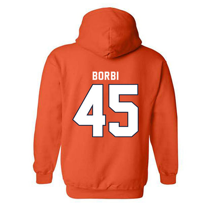 Syracuse - NCAA Women's Lacrosse : Mackenzie Borbi - Classic Shersey Hooded Sweatshirt-1