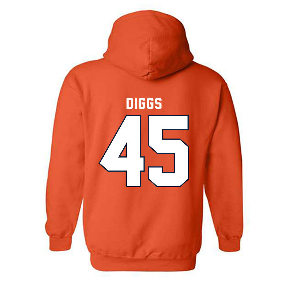 Syracuse - NCAA Football : Fatim Diggs - Classic Shersey Hooded Sweatshirt-1