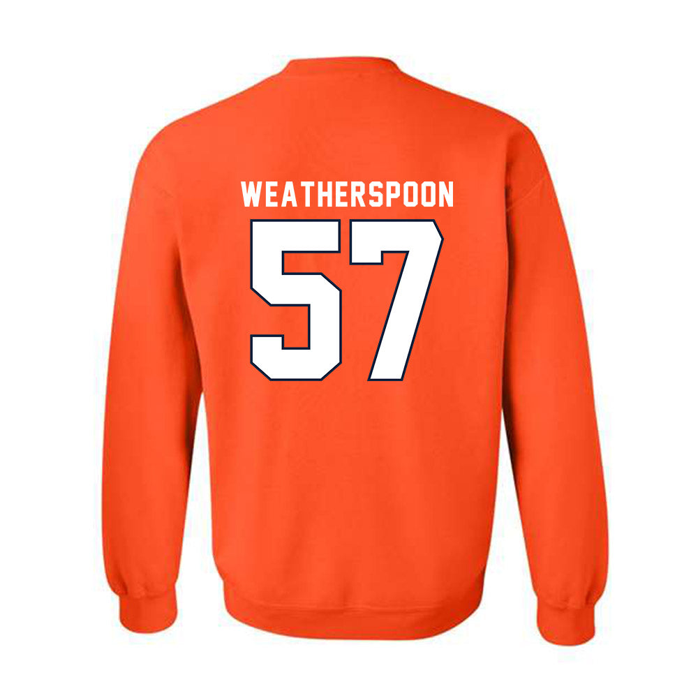 Syracuse - NCAA Football : Dametrius Weatherspoon - Classic Shersey Crewneck Sweatshirt-1
