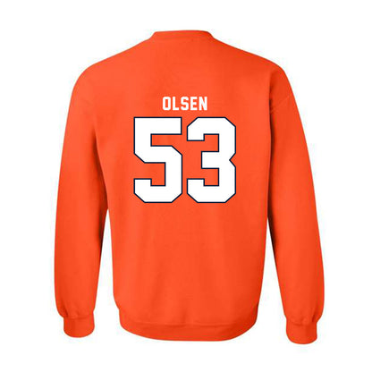 Syracuse - NCAA Football : Ted Olsen - Classic Shersey Crewneck Sweatshirt