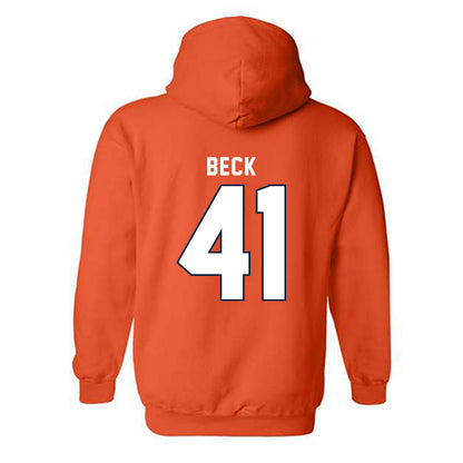 Syracuse - NCAA Men's Lacrosse : Jordan Beck - Classic Shersey Hooded Sweatshirt