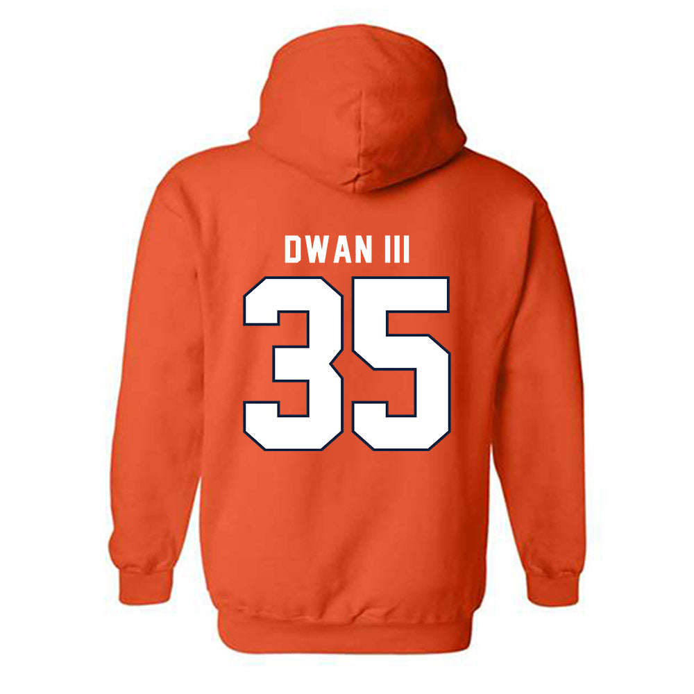 Syracuse - NCAA Men's Lacrosse : Billy Dwan III - Classic Shersey Hooded Sweatshirt-1