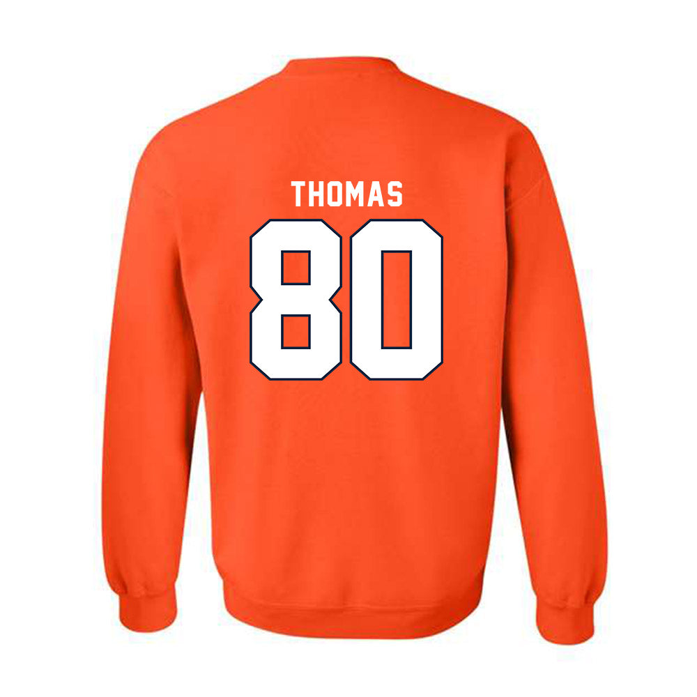 Syracuse - NCAA Football : Ja'Meer Thomas - Classic Shersey Crewneck Sweatshirt