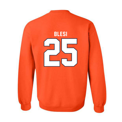 Syracuse - NCAA Women's Lacrosse : Ella Blesi - Classic Shersey Crewneck Sweatshirt-1