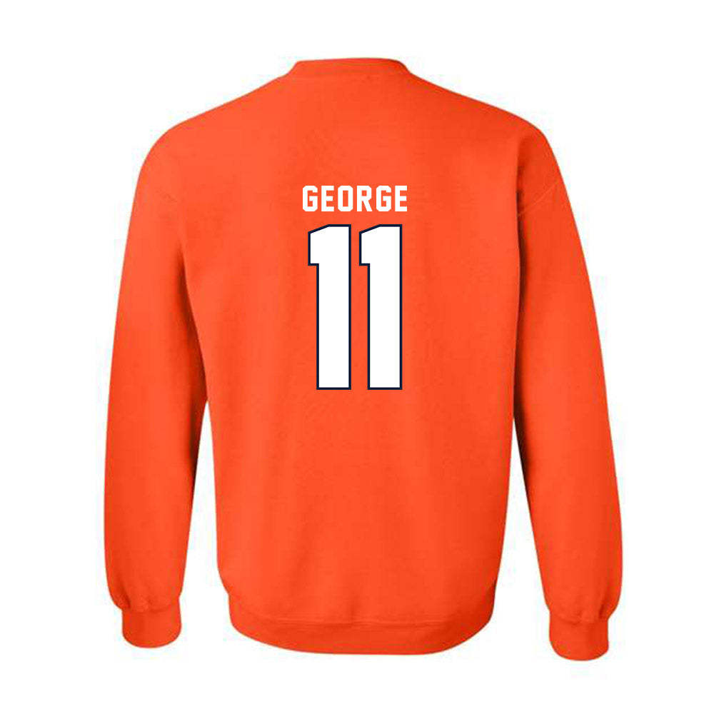 Syracuse - NCAA Men's Basketball : Naithan George - Classic Shersey Crewneck Sweatshirt-1