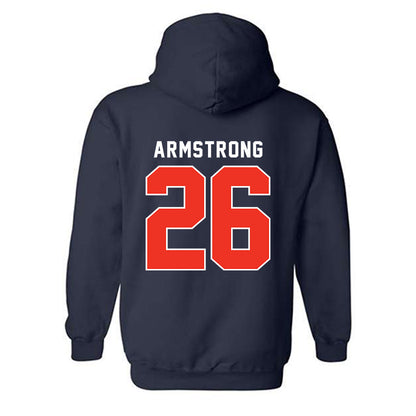 Syracuse - NCAA Women's Ice Hockey : Peyton Armstrong - Classic Shersey Hooded Sweatshirt-1