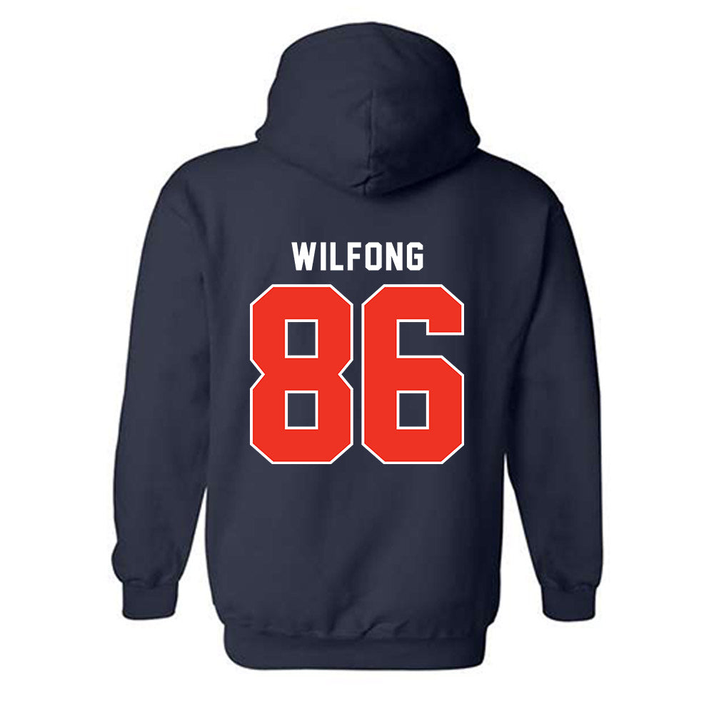 Syracuse - NCAA Football : Terrell Wilfong - Classic Shersey Hooded Sweatshirt-1