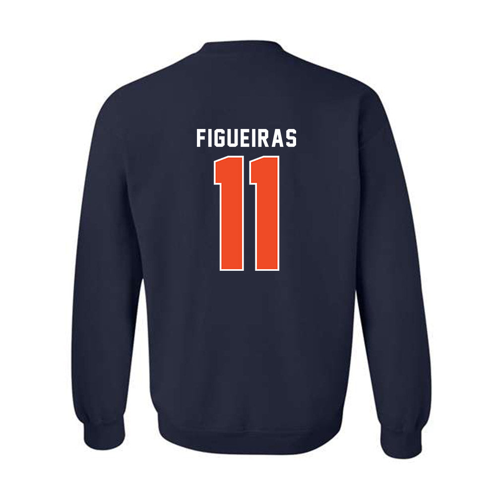 Syracuse - NCAA Men's Lacrosse : Riley Figueiras - Classic Shersey Crewneck Sweatshirt-1