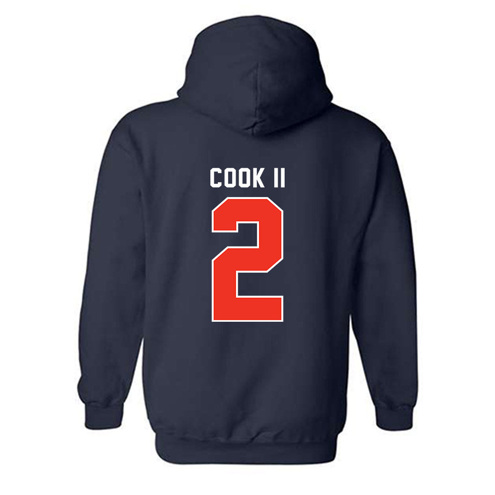 Syracuse - NCAA Football : Johntay Cook II - Classic Shersey Hooded Sweatshirt-1