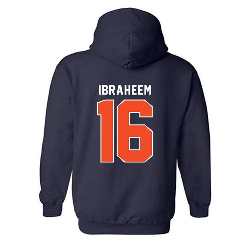 Syracuse - NCAA Men's Soccer : Faris Ibraheem - Classic Shersey Hooded Sweatshirt-1