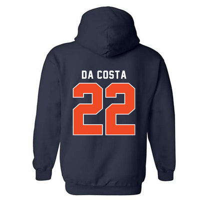 Syracuse - NCAA Men's Soccer : Kelvin Da Costa - Classic Shersey Hooded Sweatshirt-1