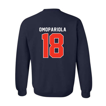 Syracuse - NCAA Football : David Omopariola - Classic Shersey Crewneck Sweatshirt