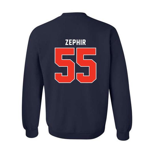 Syracuse - NCAA Men's Basketball : Bryce Zephir - Classic Shersey Crewneck Sweatshirt-0