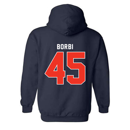 Syracuse - NCAA Women's Lacrosse : Mackenzie Borbi - Classic Shersey Hooded Sweatshirt-1