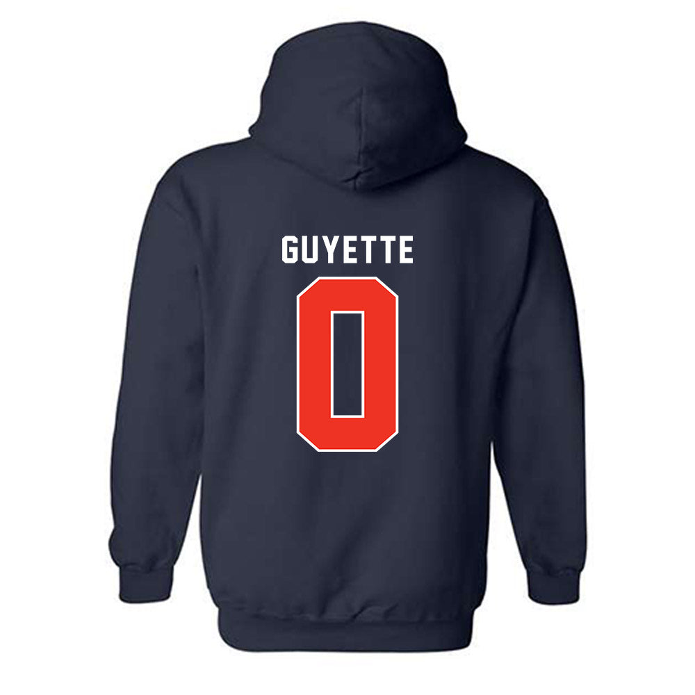 Syracuse - NCAA Women's Lacrosse : Daniella Guyette - Classic Shersey Hooded Sweatshirt-1
