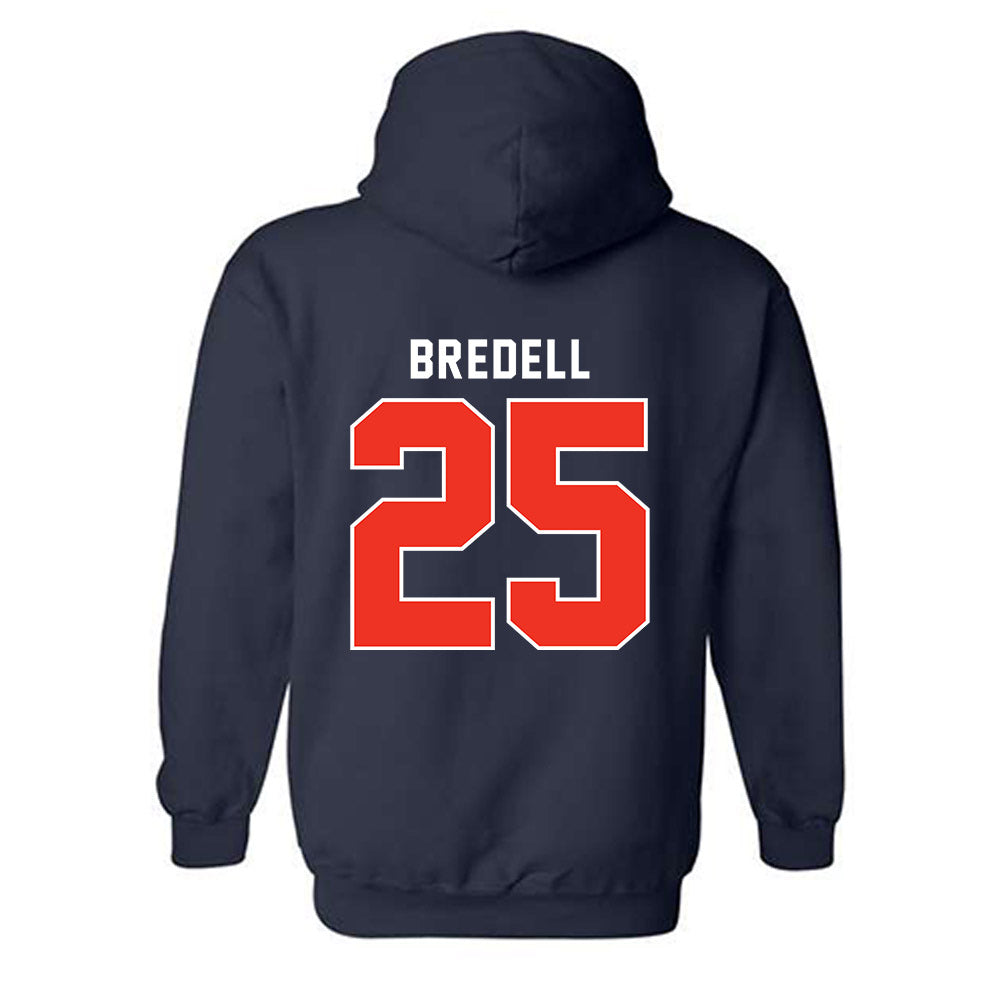Syracuse - NCAA Football : Ziyyon Bredell - Classic Shersey Hooded Sweatshirt-1