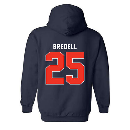 Syracuse - NCAA Football : Ziyyon Bredell - Classic Shersey Hooded Sweatshirt-1