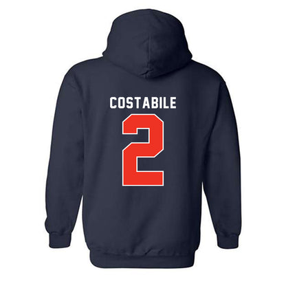 Syracuse - NCAA Women's Ice Hockey : Stella Costabile - Classic Shersey Hooded Sweatshirt-1