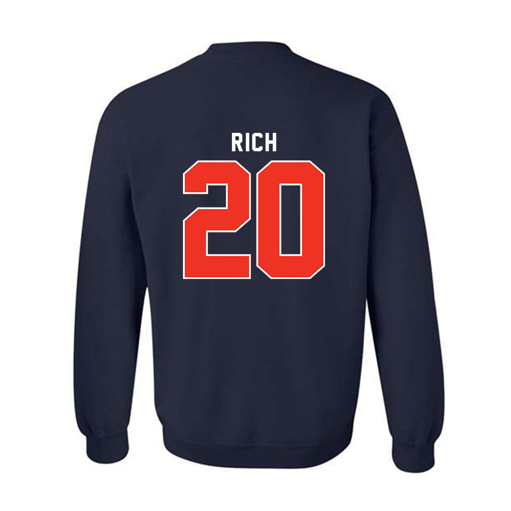 Syracuse - NCAA Women's Lacrosse : Mackenzie Rich - Classic Shersey Crewneck Sweatshirt-1