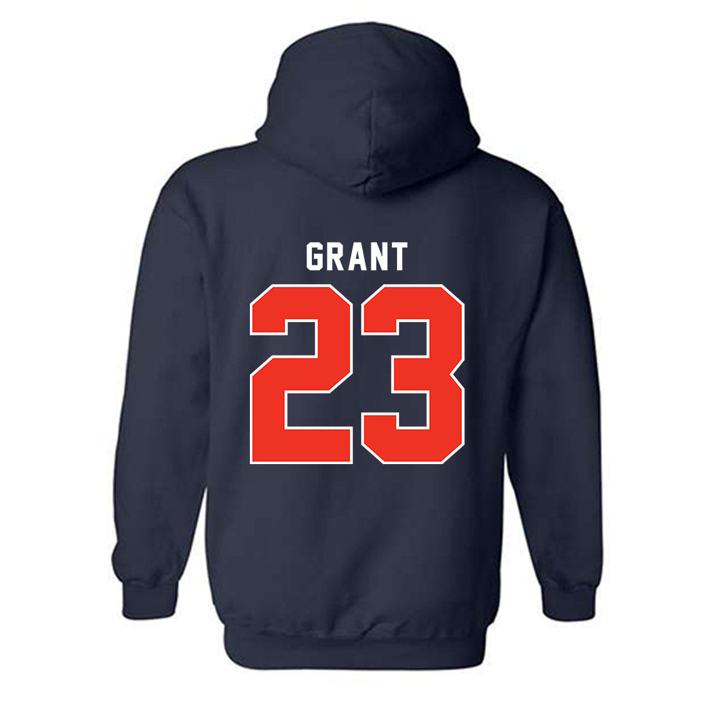 Syracuse - NCAA Football : Devin Grant - Classic Shersey Hooded Sweatshirt-1